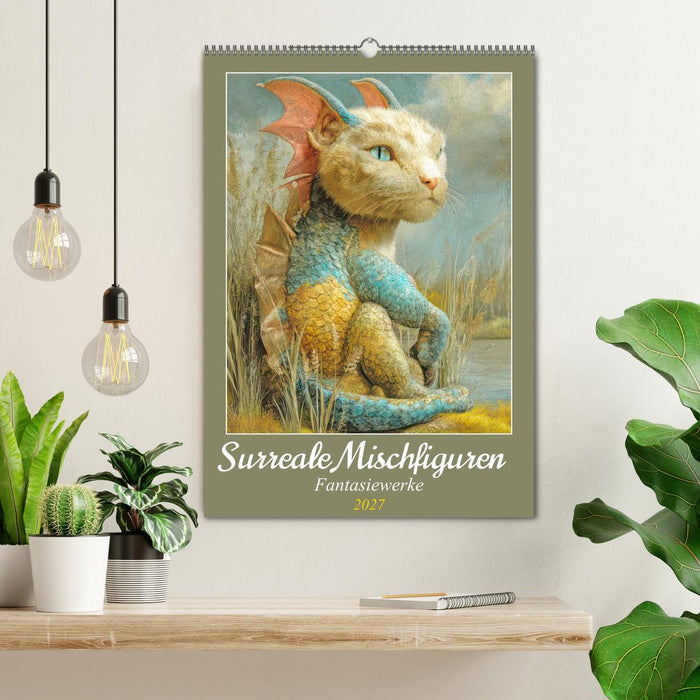 Surreale Mischfiguren - Fantasiewerke (CALVENDO Wandkalender 2027)