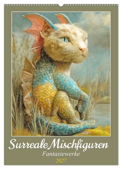 Surreale Mischfiguren - Fantasiewerke (CALVENDO Wandkalender 2027)
