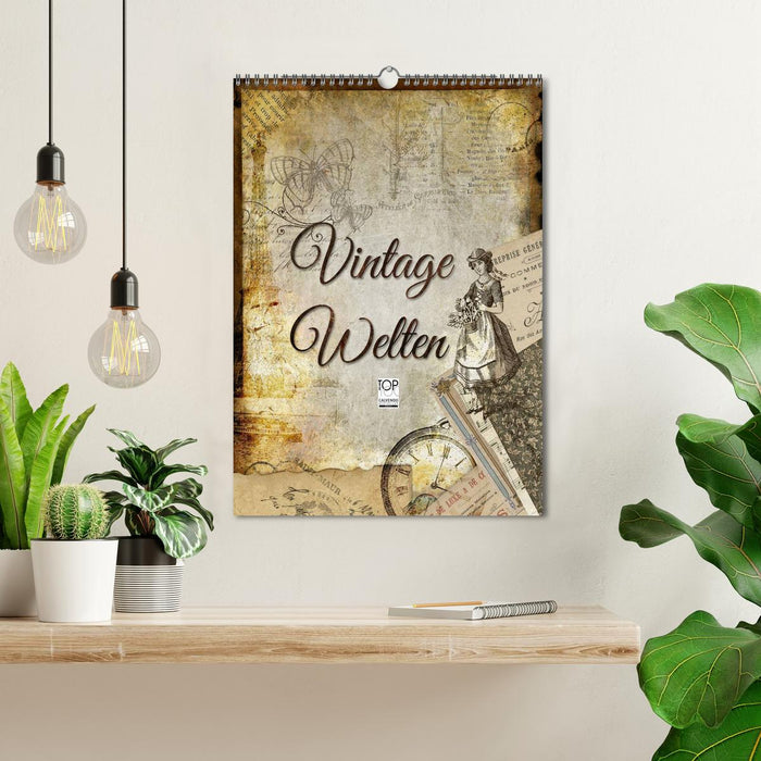 Vintage Welten (CALVENDO Wandkalender 2027)