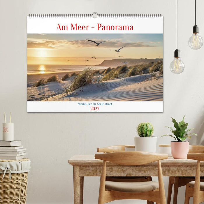 Am Meer - Panorama (CALVENDO Wandkalender 2027)