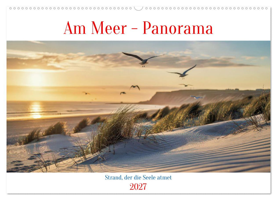 Am Meer - Panorama (CALVENDO Wandkalender 2027)