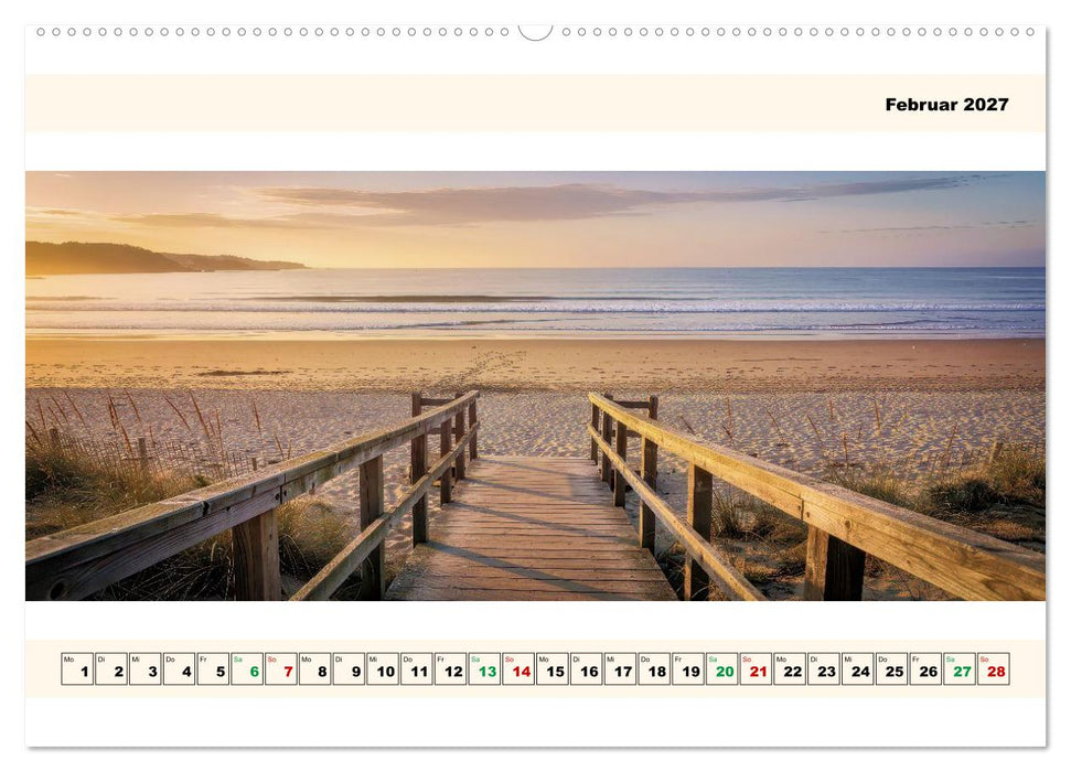 Am Meer - Panorama (CALVENDO Wandkalender 2027)
