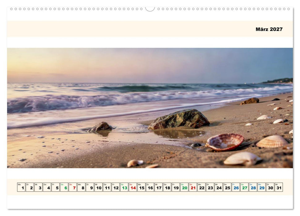 Am Meer - Panorama (CALVENDO Wandkalender 2027)
