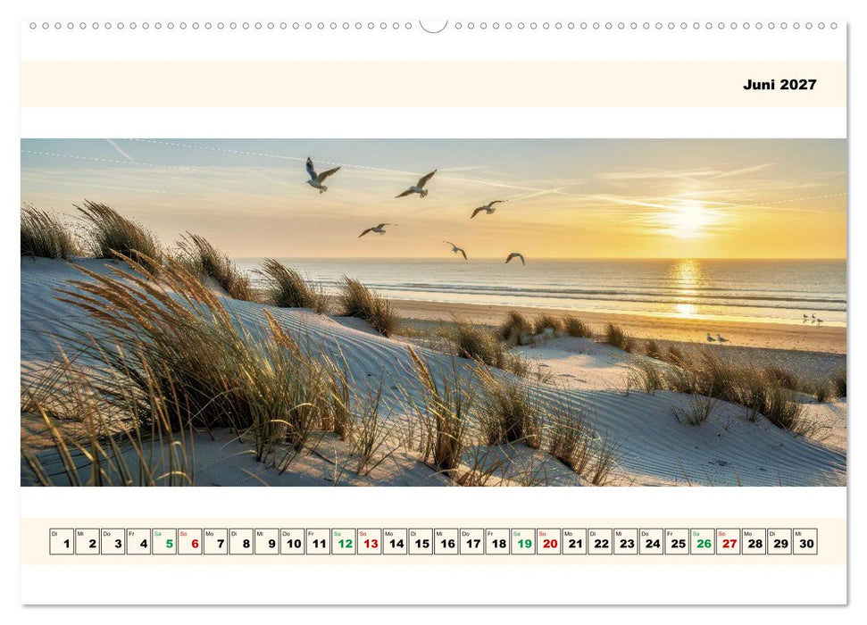 Am Meer - Panorama (CALVENDO Wandkalender 2027)