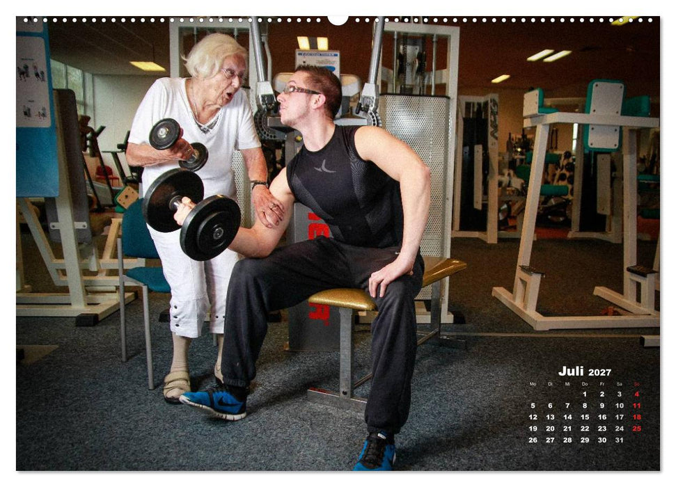 "Schönheit im Alter" - Fit und Aktiv (CALVENDO Premium Wandkalender 2027)