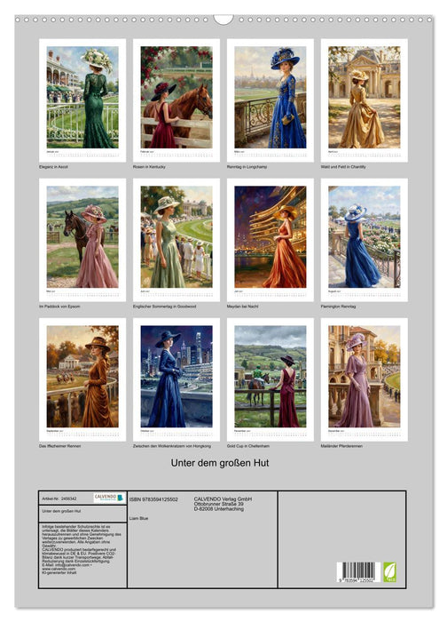 Unter dem großen Hut (CALVENDO Wandkalender 2027)