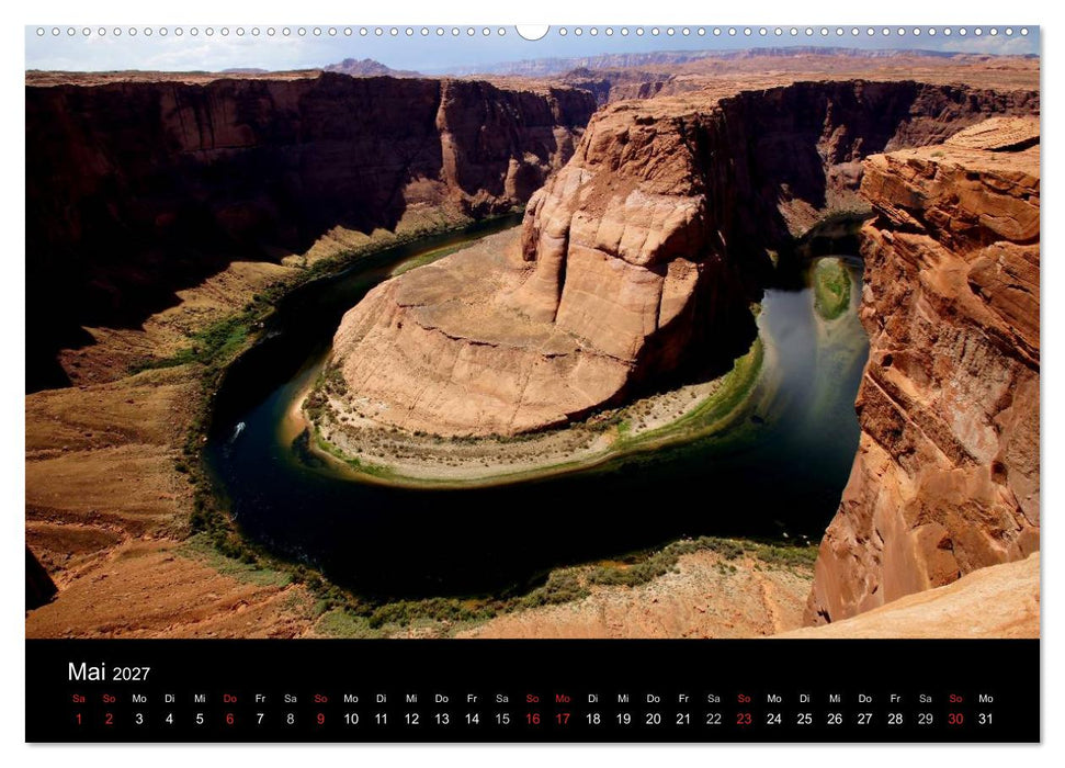 USA-Südwesten von seiner schönsten Seite 2027 (CALVENDO Wandkalender 2027)
