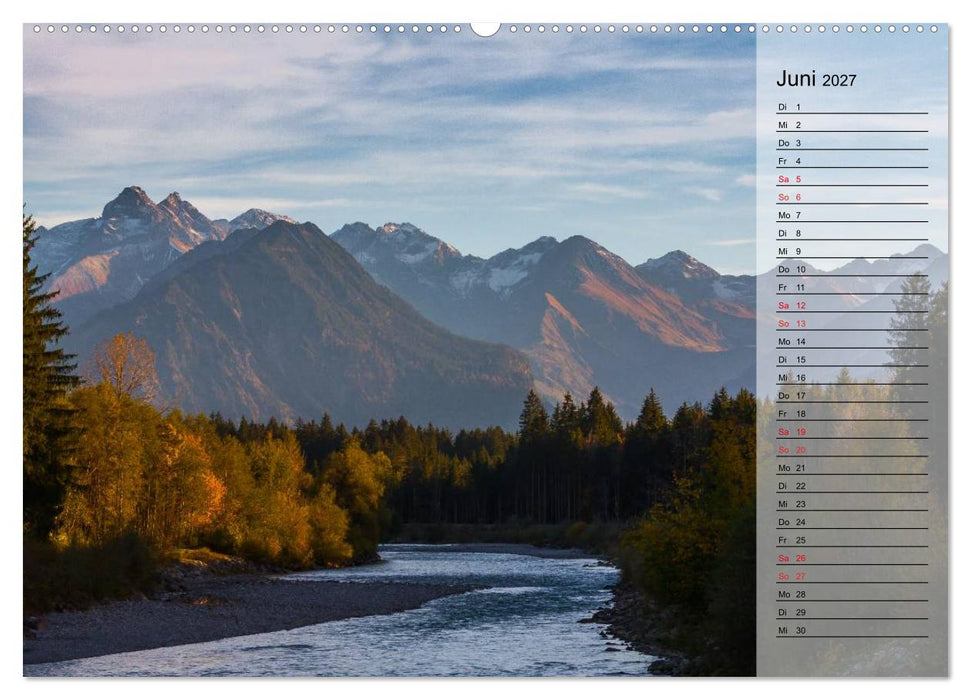Das Oberstdorfer Allgäu (CALVENDO Premium Wandkalender 2027)