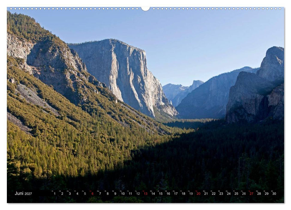 Yosemite - USA (CALVENDO Premium Wandkalender 2027)