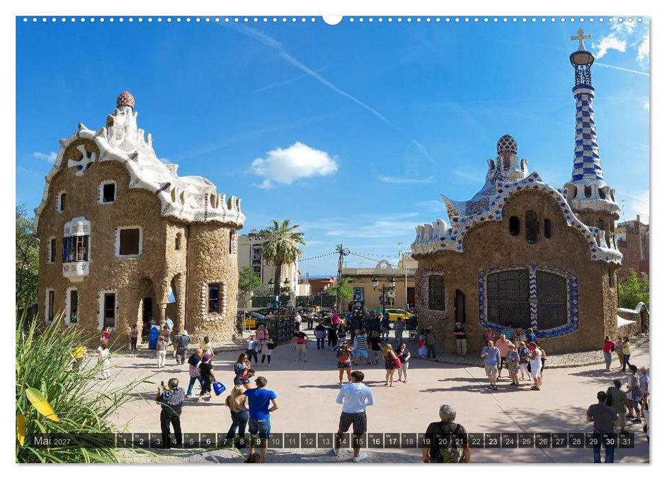 Barcelona - Von Gotik bis Modernisme (CALVENDO Wandkalender 2027)