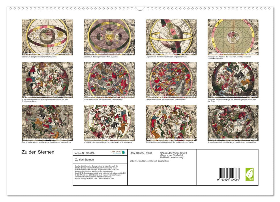 Zu den Sternen (CALVENDO Premium Wandkalender 2027)