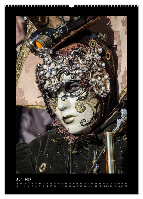 Venezianische Masken HALLia VENEZia Schwäbisch Hall (CALVENDO Premium Wandkalender 2027)