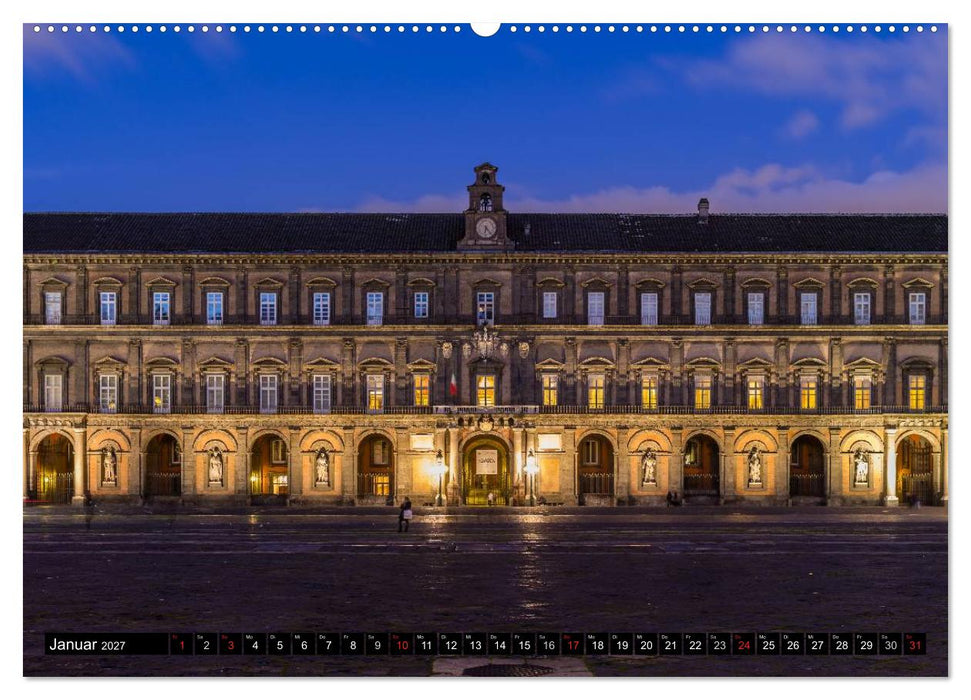 Neapel - Napoli (CALVENDO Premium Wandkalender 2027)