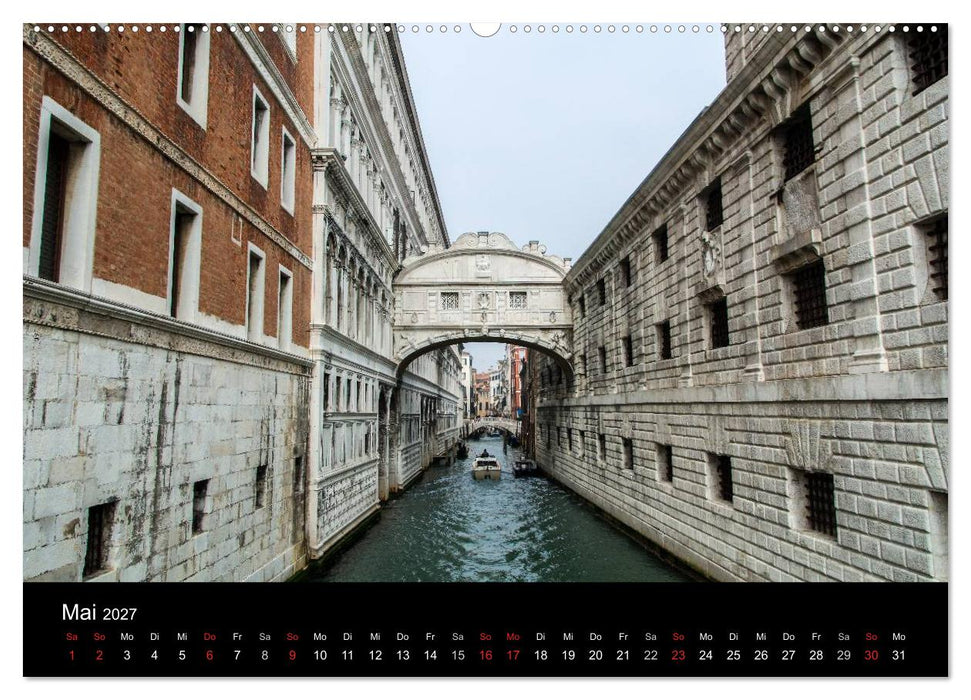 Venedig - la Serenissima (CALVENDO Premium Wandkalender 2027)