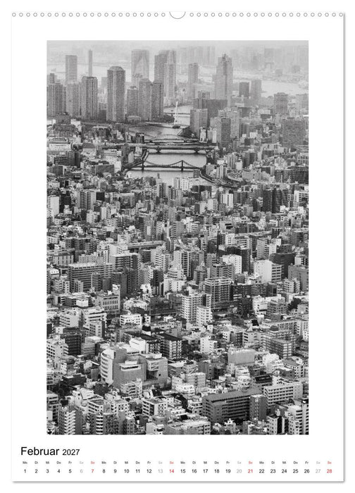 Tokyo - Bilder einer Stadt (CALVENDO Wandkalender 2027)