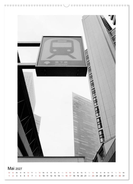 Tokyo - Bilder einer Stadt (CALVENDO Wandkalender 2027)