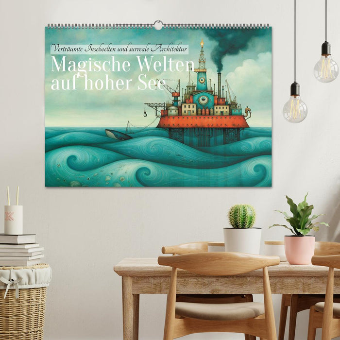 Magische Welten auf hoher See (CALVENDO Wandkalender 2027)