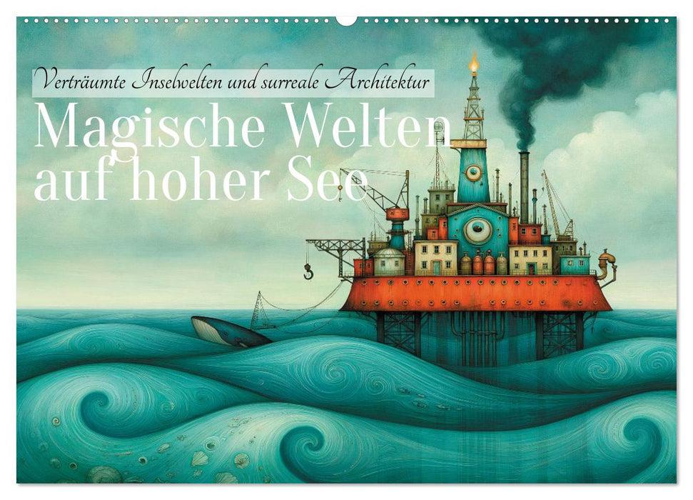 Magische Welten auf hoher See (CALVENDO Wandkalender 2027)