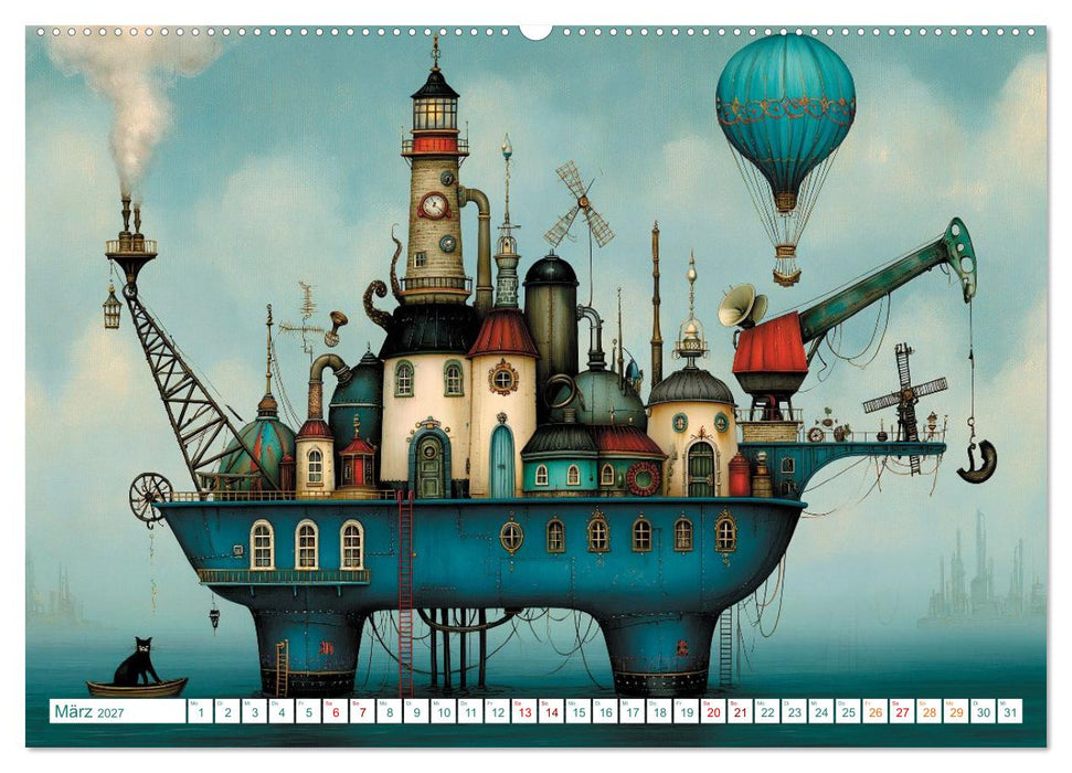 Magische Welten auf hoher See (CALVENDO Wandkalender 2027)