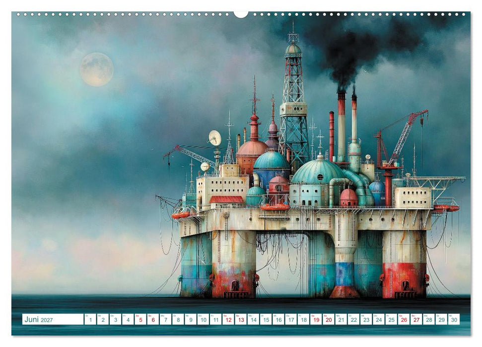 Magische Welten auf hoher See (CALVENDO Wandkalender 2027)