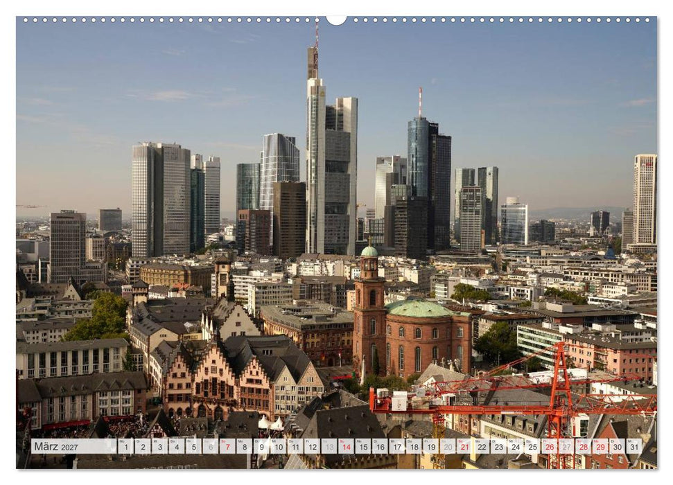 Skylines weltweit (CALVENDO Wandkalender 2027)