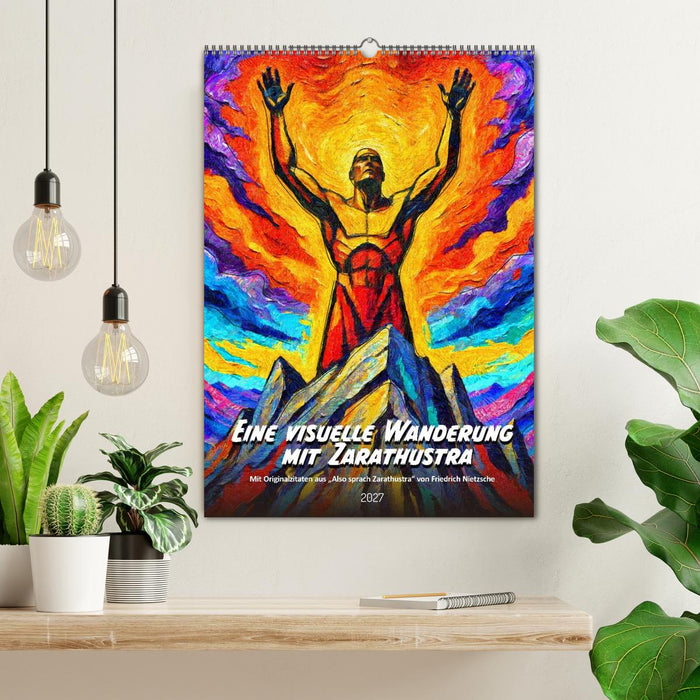 Eine visuelle Wanderung mit Zarathustra (CALVENDO Wandkalender 2027)