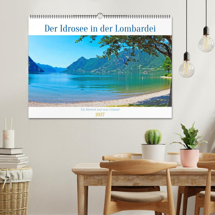 Der Idrosee in der Lombardei (CALVENDO Wandkalender 2027)