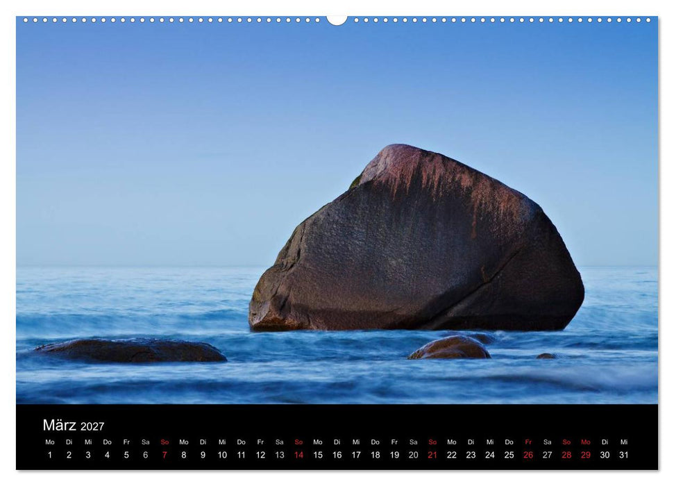 Unterwegs an der Küste der Ostsee (CALVENDO Wandkalender 2027)