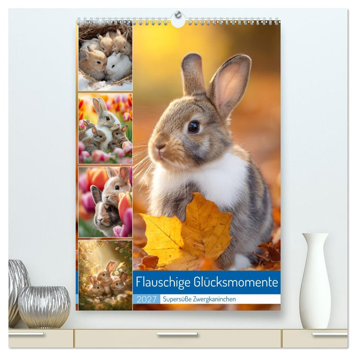 Flauschige Glücksmomente (CALVENDO Premium Wandkalender 2027)