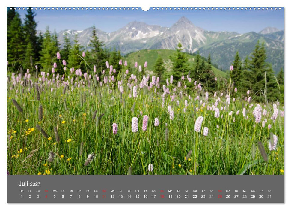 Tannheimer Tal (CALVENDO Premium Wandkalender 2027)