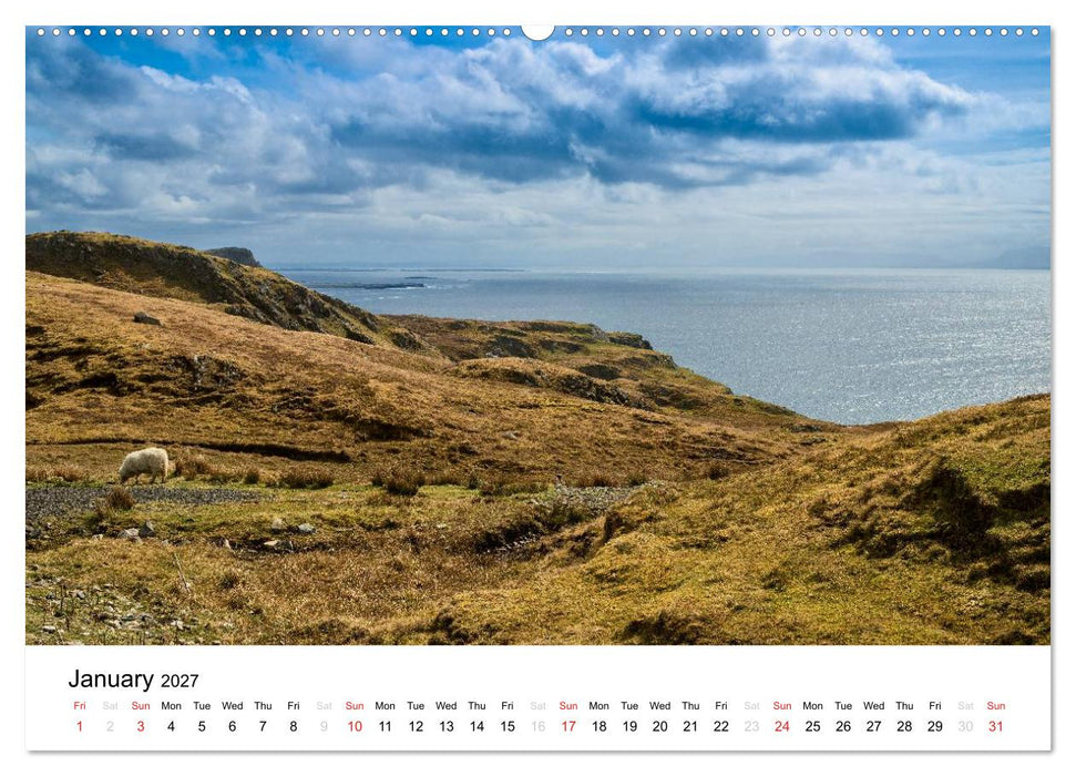 Ireland. Wild Atlantic Views / UK-Version (CALVENDO Premium-Calendar 2027)