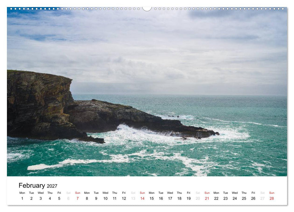 Ireland. Wild Atlantic Views / UK-Version (CALVENDO Premium-Calendar 2027)