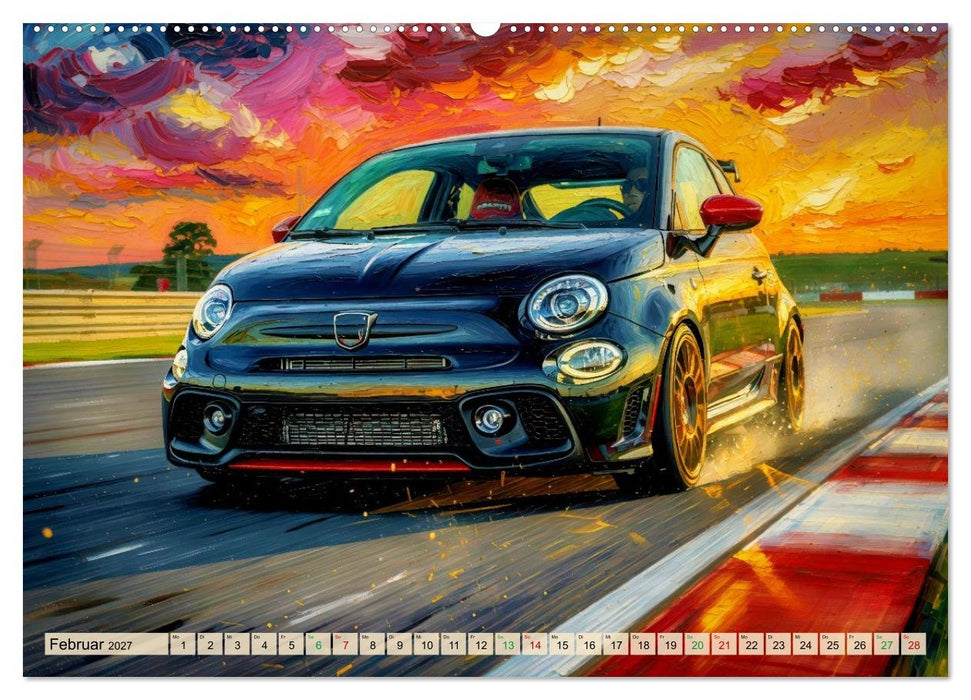 Angelehnt an ein italienisches Kultauto (CALVENDO Premium Wandkalender 2027)