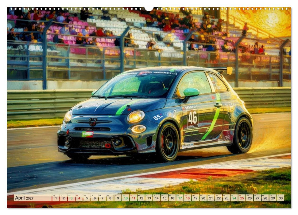 Angelehnt an ein italienisches Kultauto (CALVENDO Premium Wandkalender 2027)
