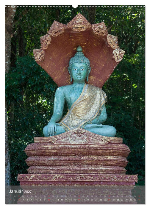 Buddha - Harmonie und Gelassenheit (CALVENDO Premium Wandkalender 2027)