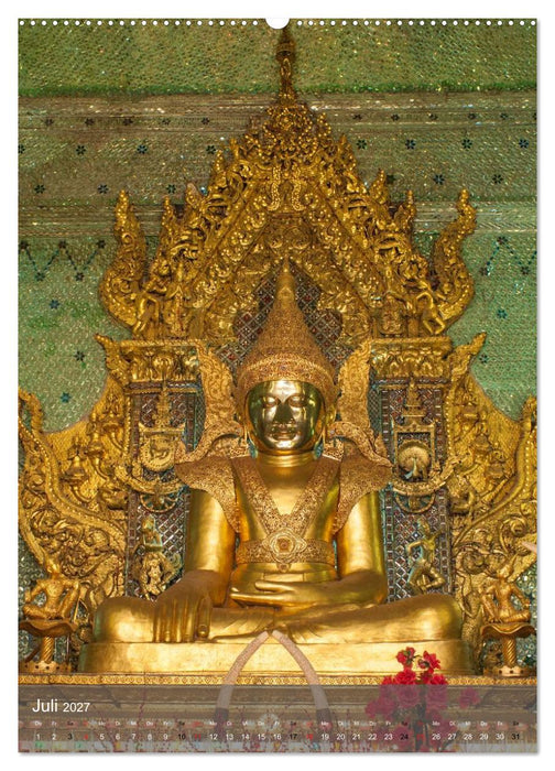 Buddha - Harmonie und Gelassenheit (CALVENDO Premium Wandkalender 2027)