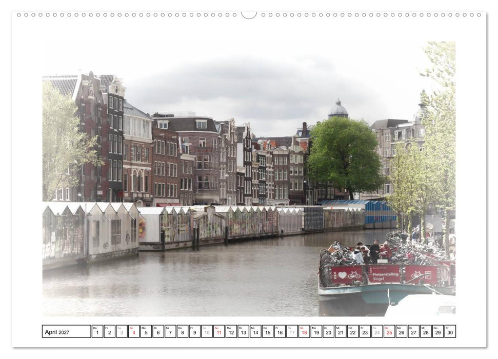 AMSTERDAM Erinnerungen (CALVENDO Wandkalender 2027)