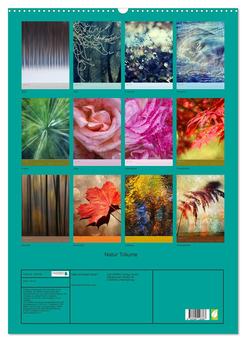 Natur Träume (CALVENDO Wandkalender 2027)