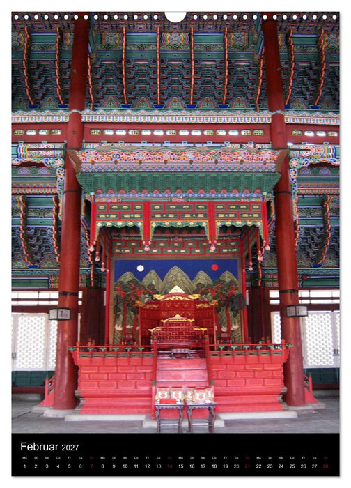 Südkorea – Impressionen (CALVENDO Wandkalender 2027)