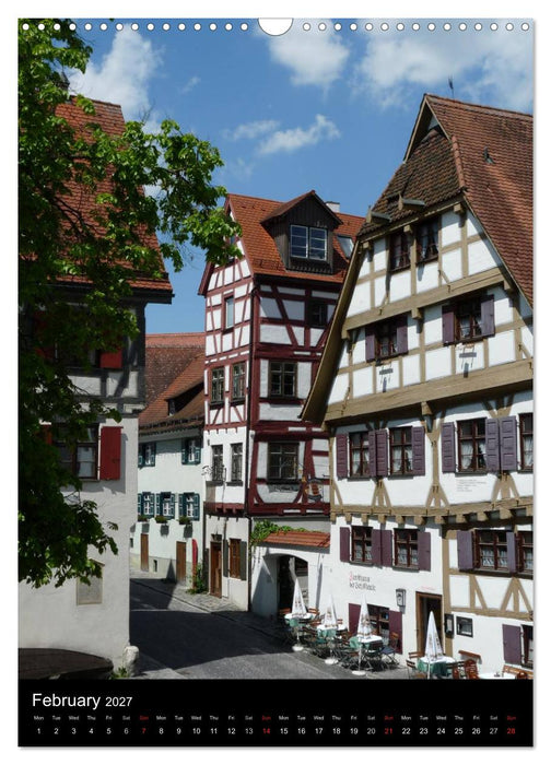 Ulm, City on the River Danube / UK-Version (CALVENDO Monthly Calendar 2027)