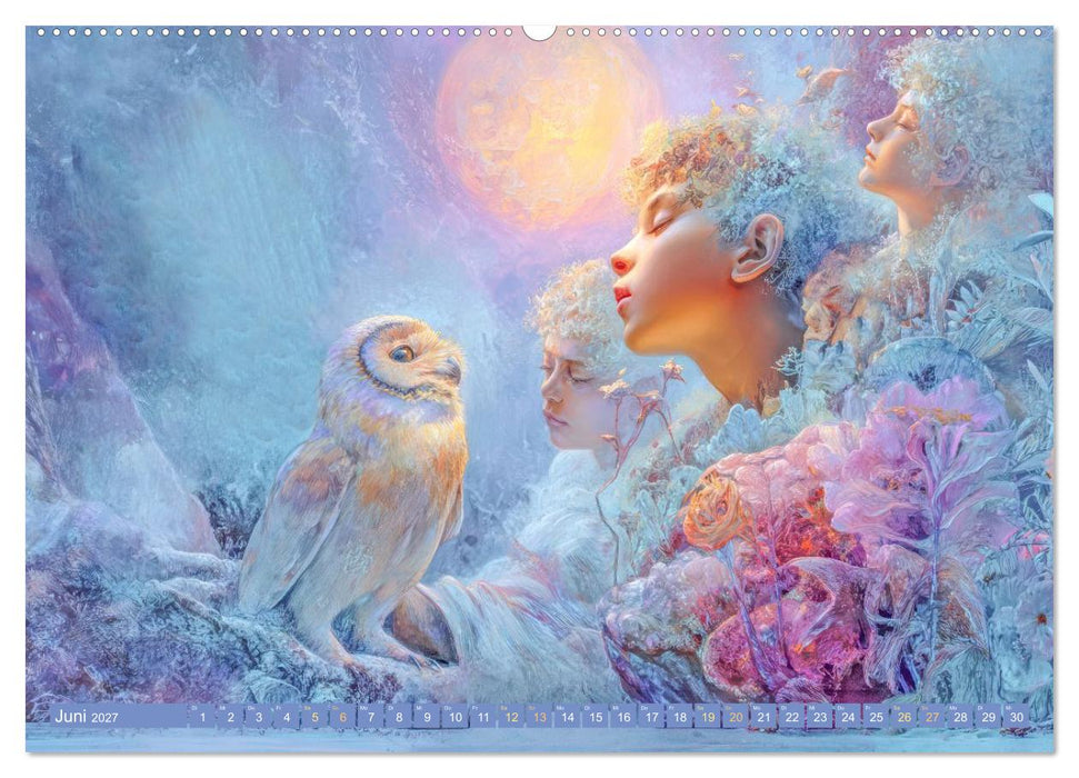 Traumhafte Welt in Balance - Mensch und Tier (CALVENDO Wandkalender 2027)