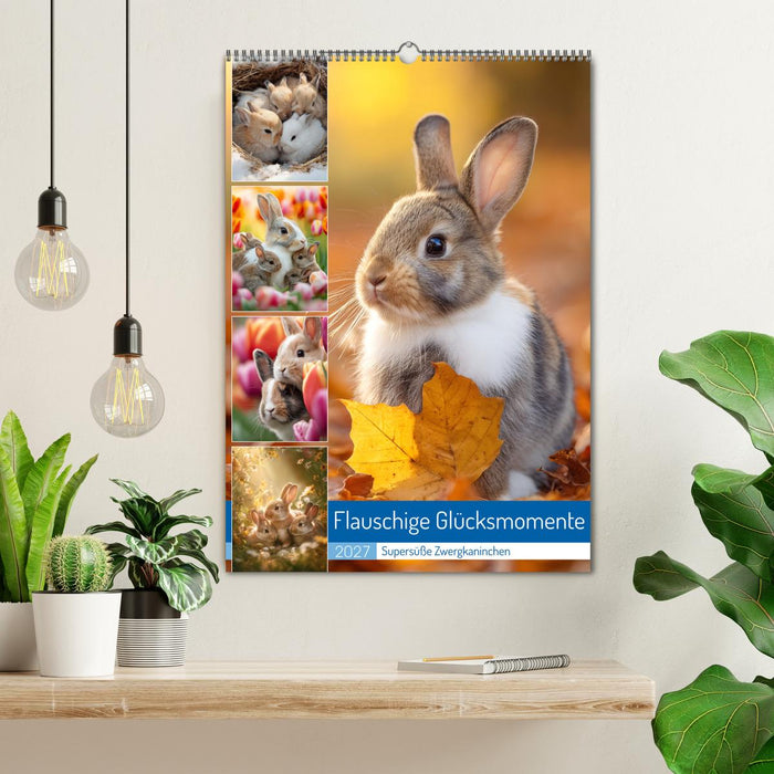 Flauschige Glücksmomente (CALVENDO Wandkalender 2027)