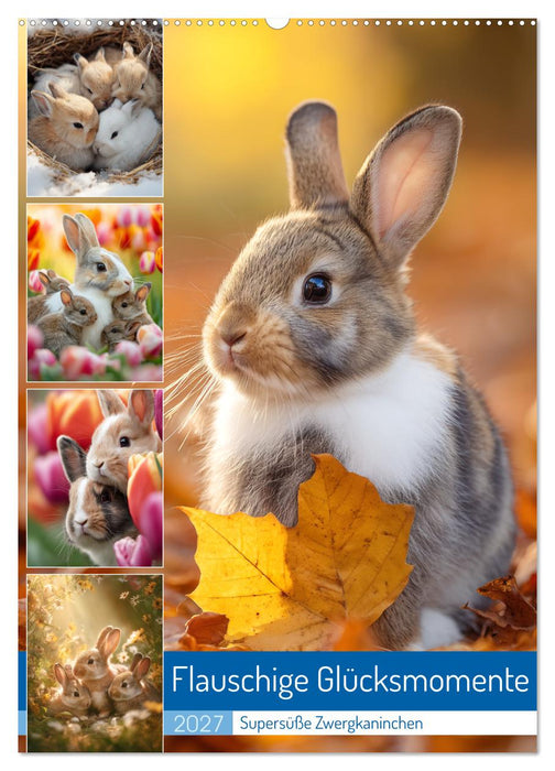 Flauschige Glücksmomente (CALVENDO Wandkalender 2027)