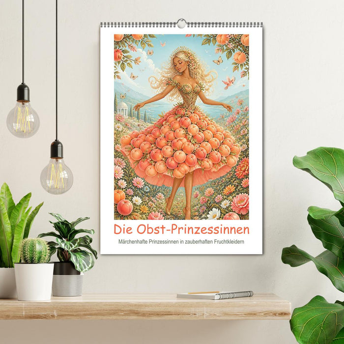 Die Obst-Prinzessinnen (CALVENDO Wandkalender 2027)