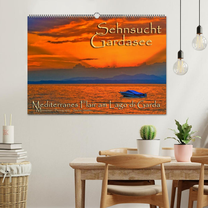 Sehnsucht Gardasee - Mediterranes Flair am Lago di Garda (CALVENDO Wandkalender 2027)
