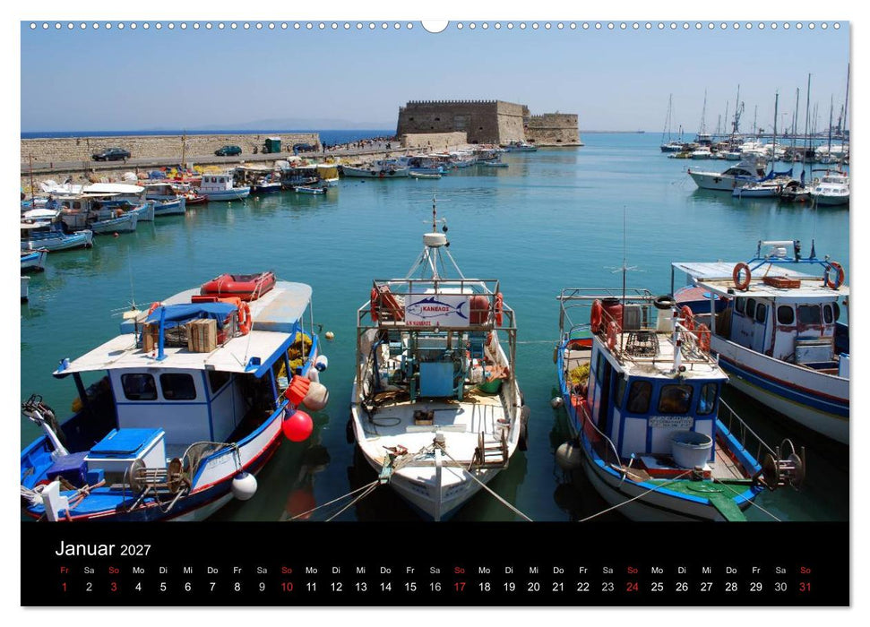 Insel Kreta (CALVENDO Premium Wandkalender 2027)