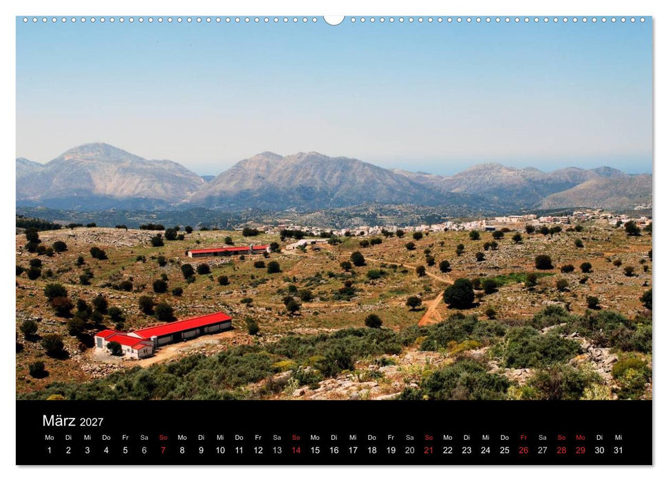 Insel Kreta (CALVENDO Premium Wandkalender 2027)