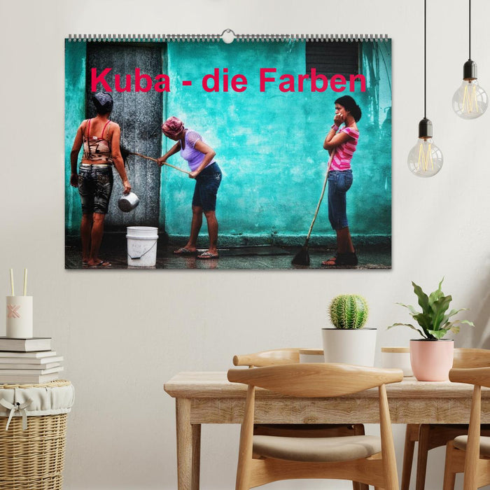Kuba - die Farben (CALVENDO Wandkalender 2027)