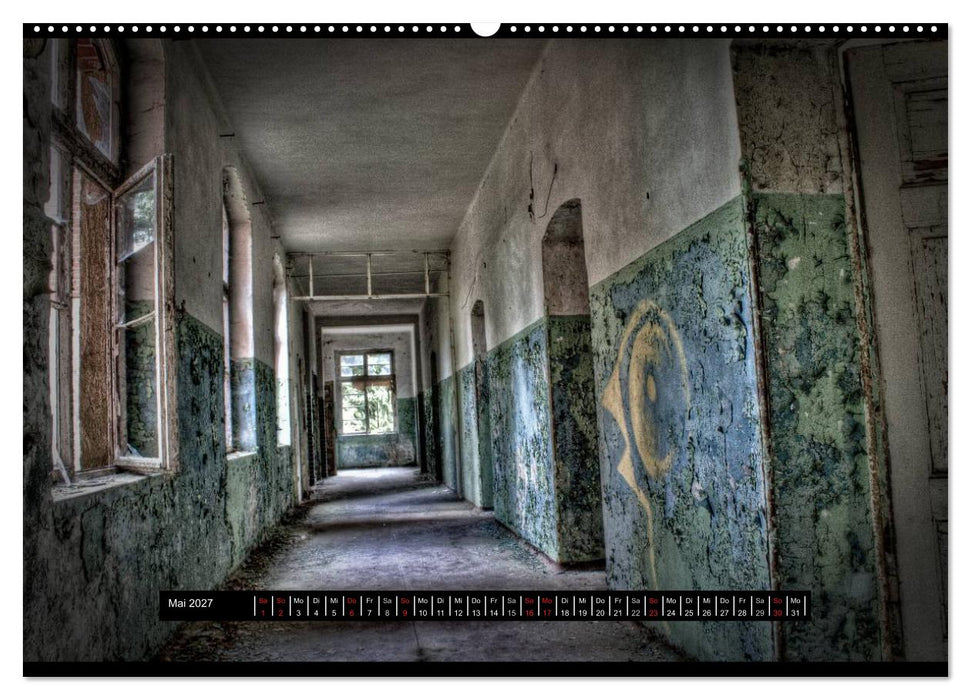 Lost Places, Vergessene Orte (CALVENDO Premium Wandkalender 2027)