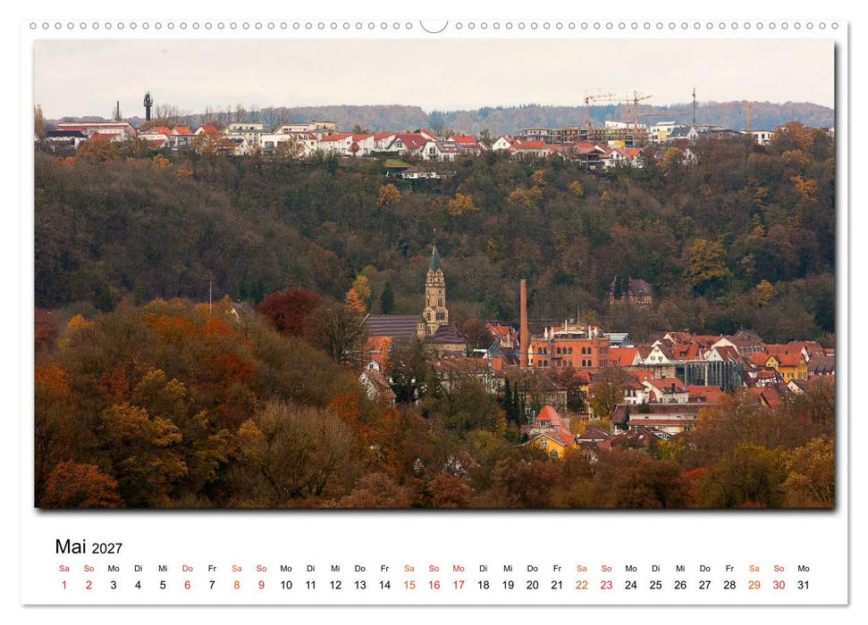 Aus der Ferne: Schwäbisch Hall 2027 (CALVENDO Premium Wandkalender 2027)